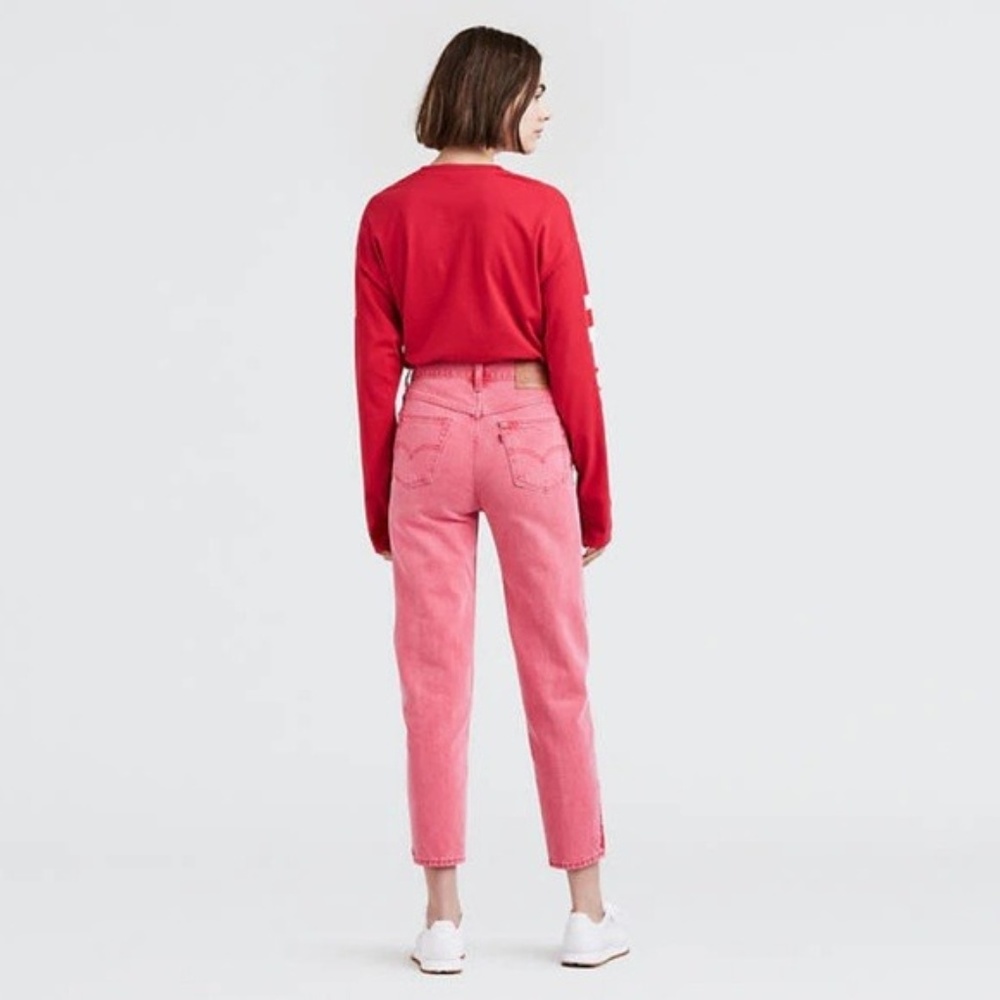Nantucket Red Levi's Vintage-inspired Mom Jean
